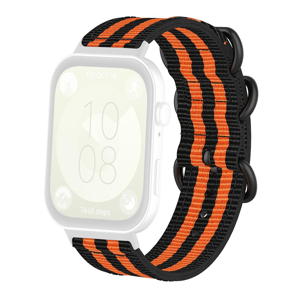 Watch Strap for Huawei Watch Fit 4 Pro/Fit 4/Fit 3 Nylon Adjustable Wrist Band