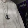 Punk Unisex Blitzkamera Männer Frauen Modeschmuck Halskette Musikanhänger Pulloverkette