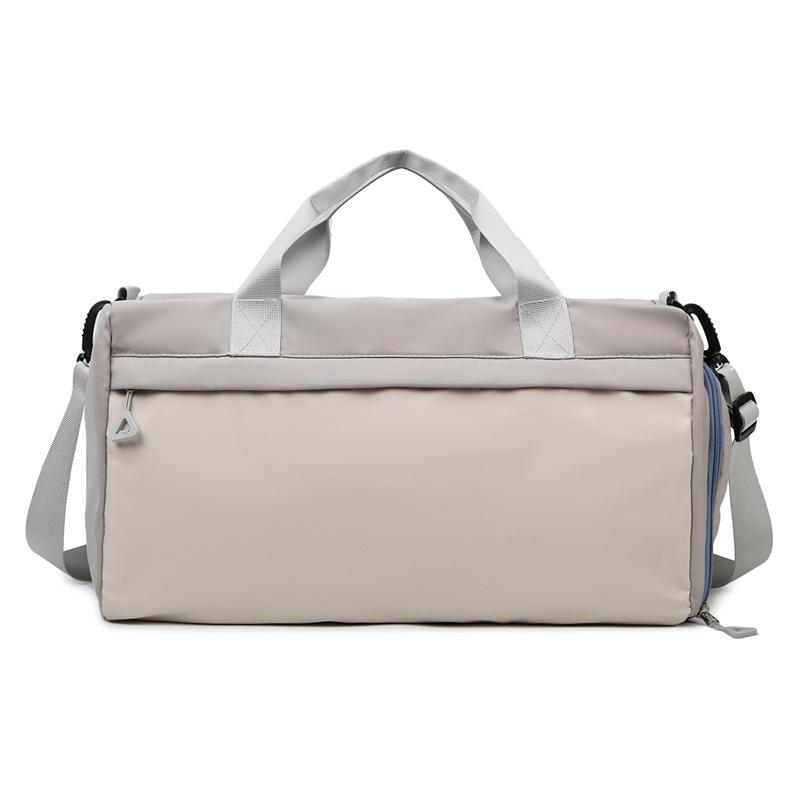 

Dry-wet Separation Sports and Leisure Fitness Bag, Large-capacity Storage Luggage Bag with Shoe Compartment, and Can Be Equipped with A Pull Rod серый