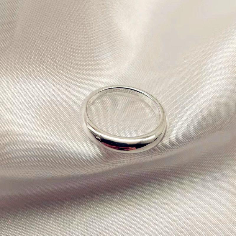 

Ornament Export Fashion Original Order Cable Stitch Winding Simple Personality Minority All-Match Accessible Luxury Little Finger Ring Ring Rings No. 5 model diameter 1.8cm