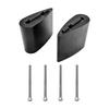 2pcs Carbon Fibers Bike Handlebars Risers Spacers Bike Handlebars Elevations Spacer for Enhancing Cycling Comfortable