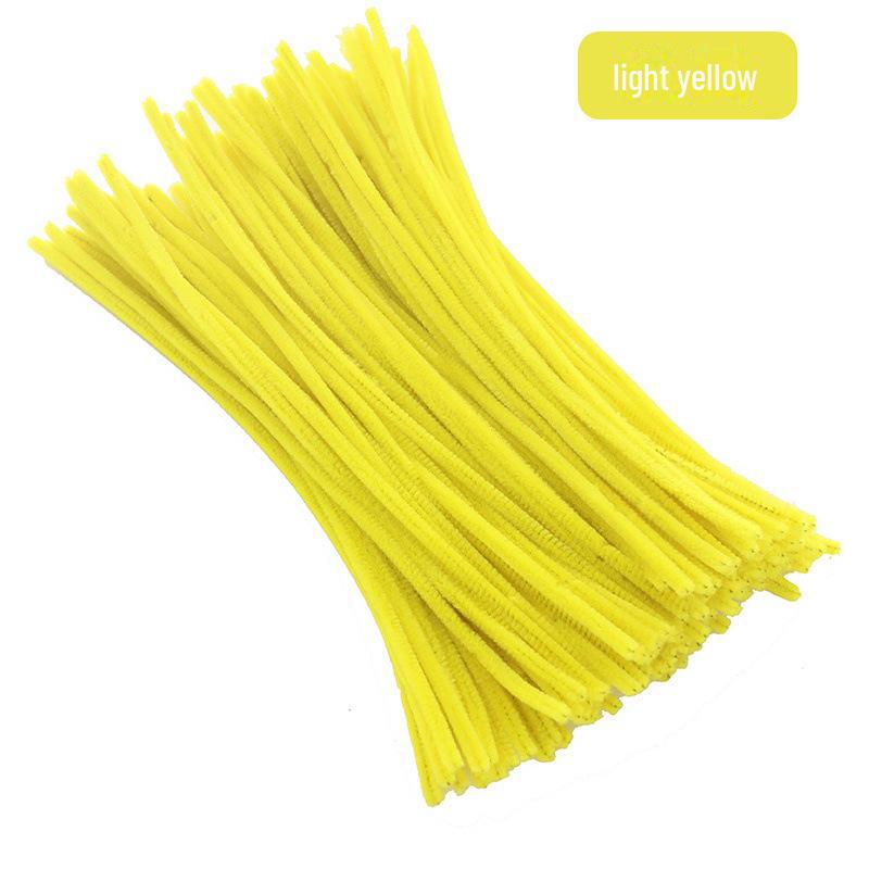 DIY Wool Twist Stick for Kindergarten Art - Educational Handmade Plush Craft for Kids