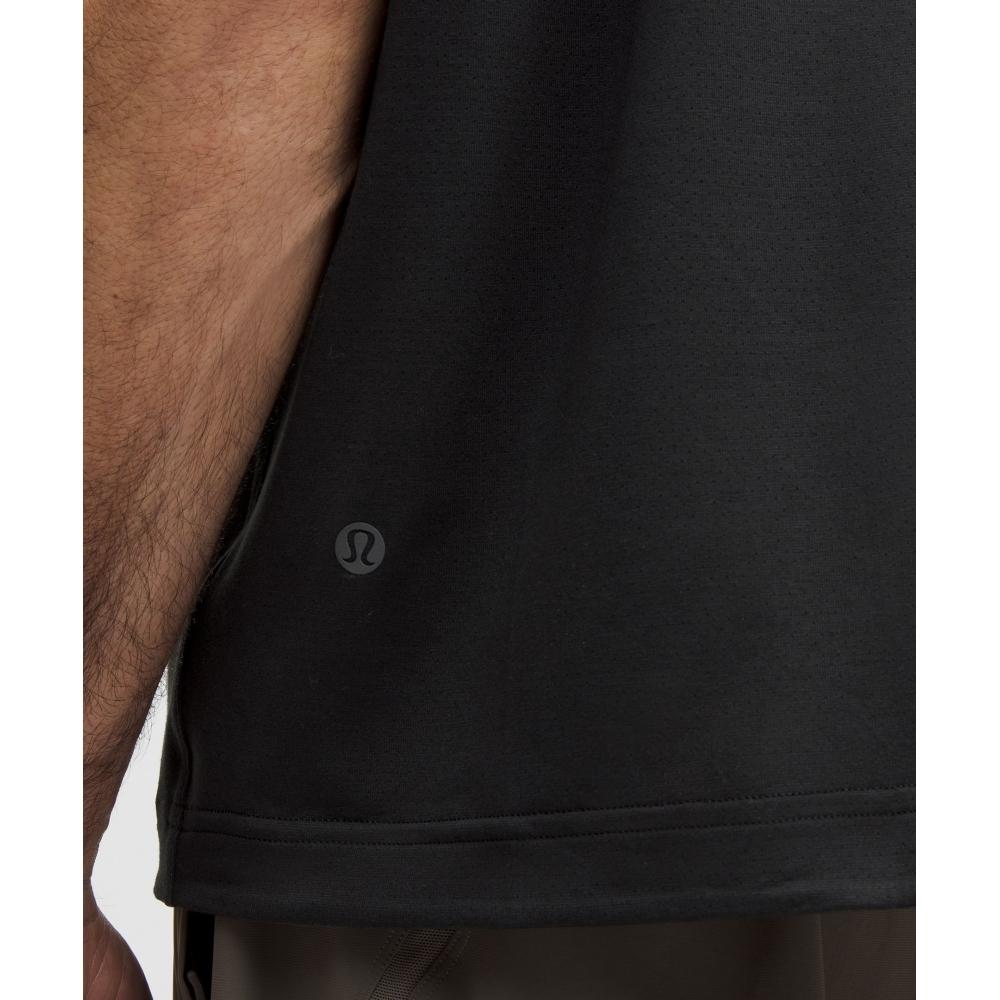 Lullulemon Easy Set Training Short Sleeve Shirt Blk