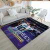 Messi 175 Personalized Name Floor Rug Office Rug Design for Living Rooms Playrooms Hallway Study Room Antislip Carpet Office Home Decor