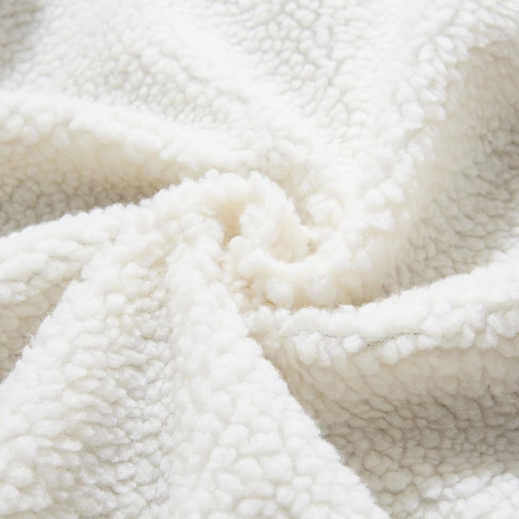 Зимнее водонепроницаемое теплое утолщенное пальто из искусственной овечьей шерсти — фото 12