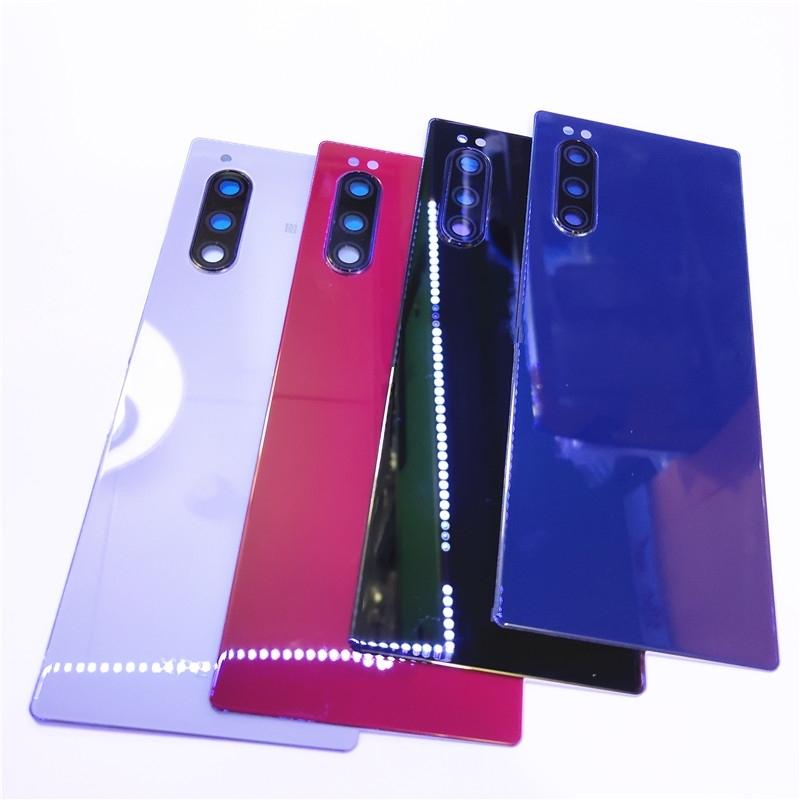 For Sony Xperia 5 Back J8210 J8270 J9210 Battery Cover Rear Housing Case Replacement Housing Cover
