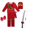 NINJA cosplay costume Jumpsuit Set Halloween Christmas Advanced Latest Ninja Cosplay Costume Party