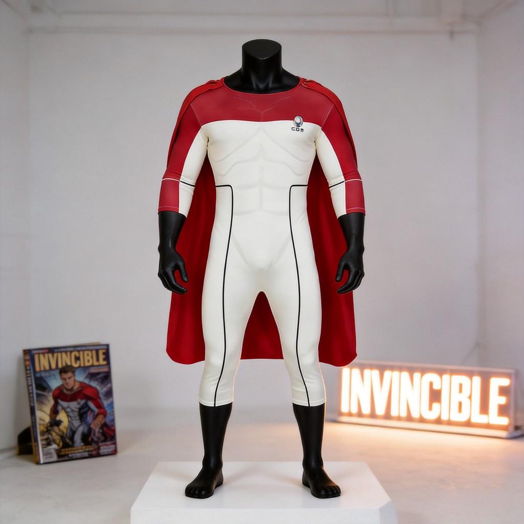 Invincible Conquest Cosplay Kostým Celoplošný Oblek Pro Anime Role Play 2026