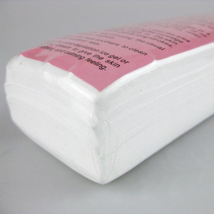 Disposable Non-woven Wax Strips for Hair Removal & Nail Art - 100 Sheets