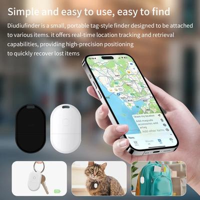IOS Smart Tag GPS Tracker Bluetooth Global Locator Tracking Device Key Finder For iPhone Find My App Wallet Luggage Vehicles Pet