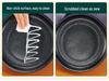 110V Mini Non-Stick Electric Baking Pan & Frying Pot: Multifunctional Home Oven & BBQ Stove
