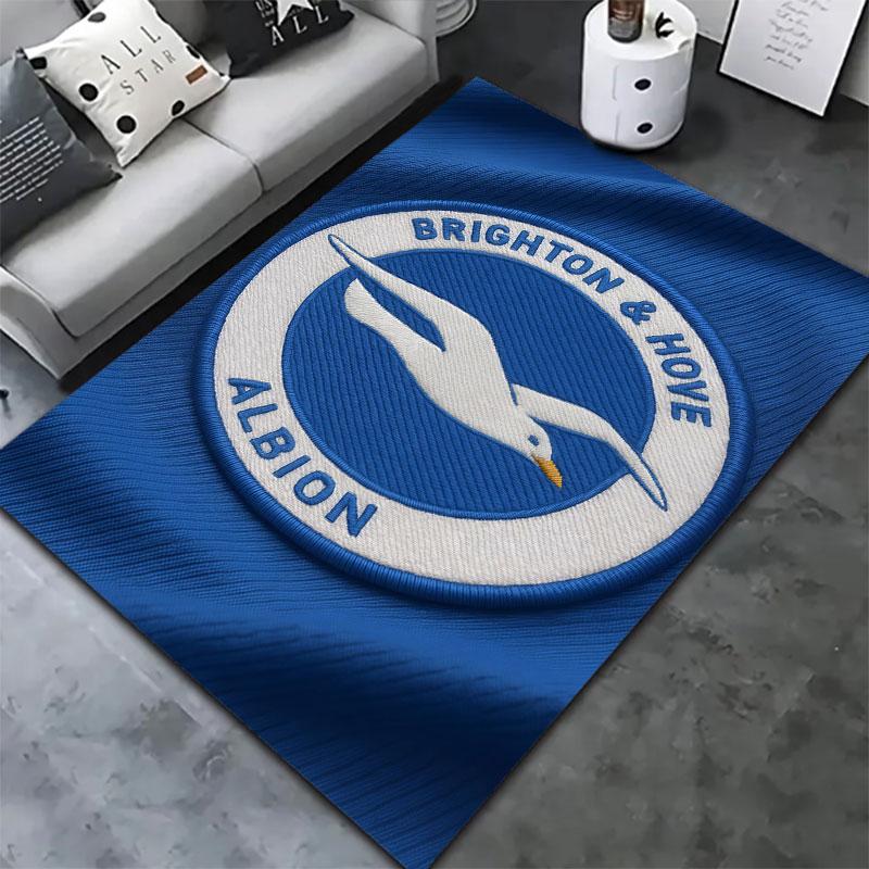 Brighton & Hove Albion Carpet Rug for Living Room Bedroom Home Sofa Decoration,Kids Play Non-slip Floor Mat