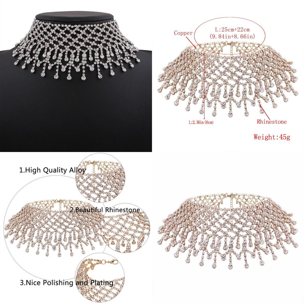 Women Waterstone Pendant Necklace With Water Wave Chain For Fashion Casual Wear