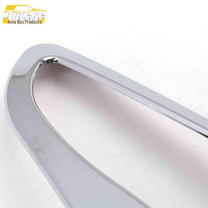 Mistra Headlight Decorative Frame: Electroplated Bright Surface Lampshade Ring Patch Car Accessory.