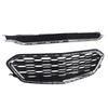 2 Pcs Front Upper Lower Grille 23370469 Bumper Radiator Mesh Grill Set Replacement for Chevy