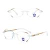 Multi-focus Reading Glasses Far and Near Dual-use PC Presbyopia Spectacles Ultra-light Anti-Reflective Progressive Eyeglass