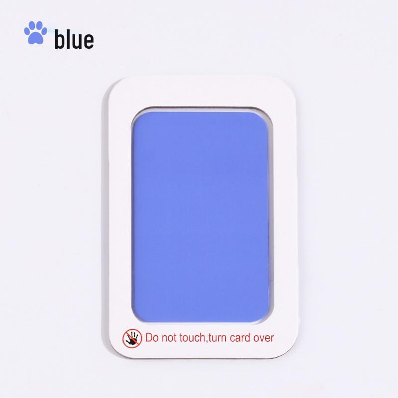 DIY No-Wash Haustier Pfotenabdruck Album & Postkartenset