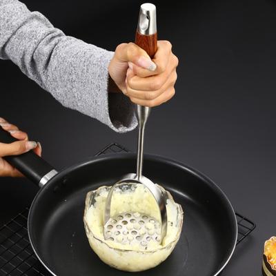 Schiacciapatate in Acciaio Inossidabile Cucina Avocado Pomodoro Frutta Verdura Schiacciapatate Pesante Utensile per Purè di Frutta per Cucinare