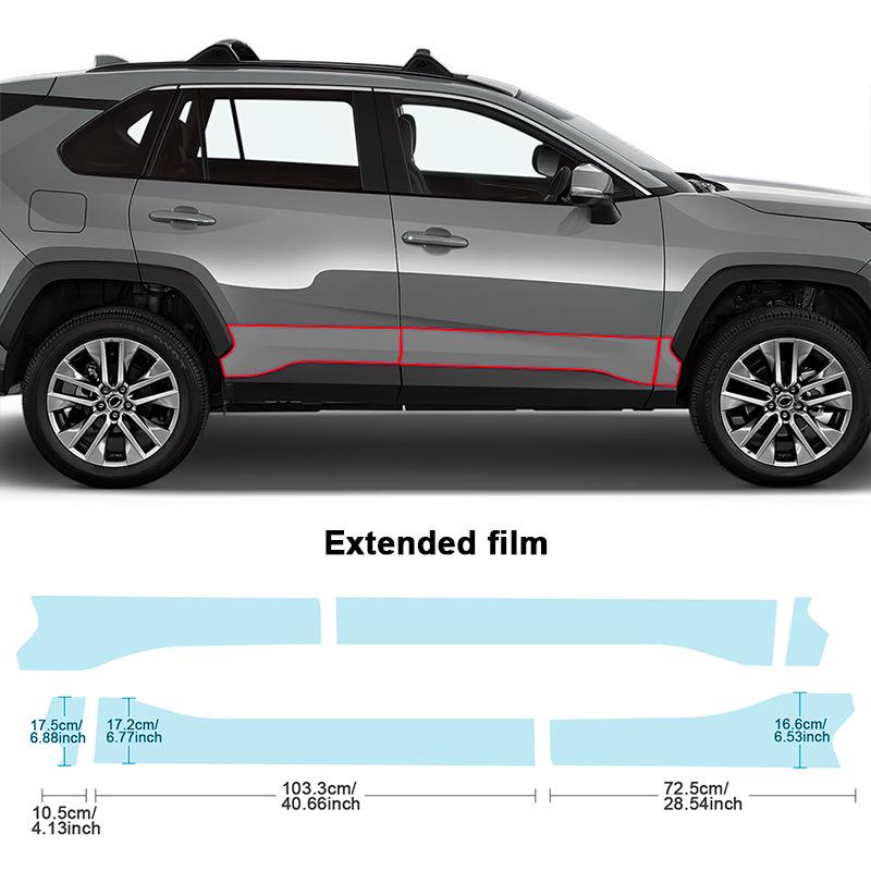 Toyota Rav4 TPU Invisible Paint Protection Film - Scratch-Resistant, Brightening Transparent Cover