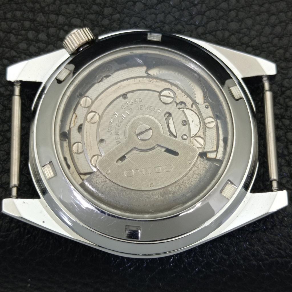 REFURBISHED SEIKO 5 AUTOMATIC 6309A VINTAGE JAPAN MENS YELLOW WATCH A441151-4 Sk-a441151