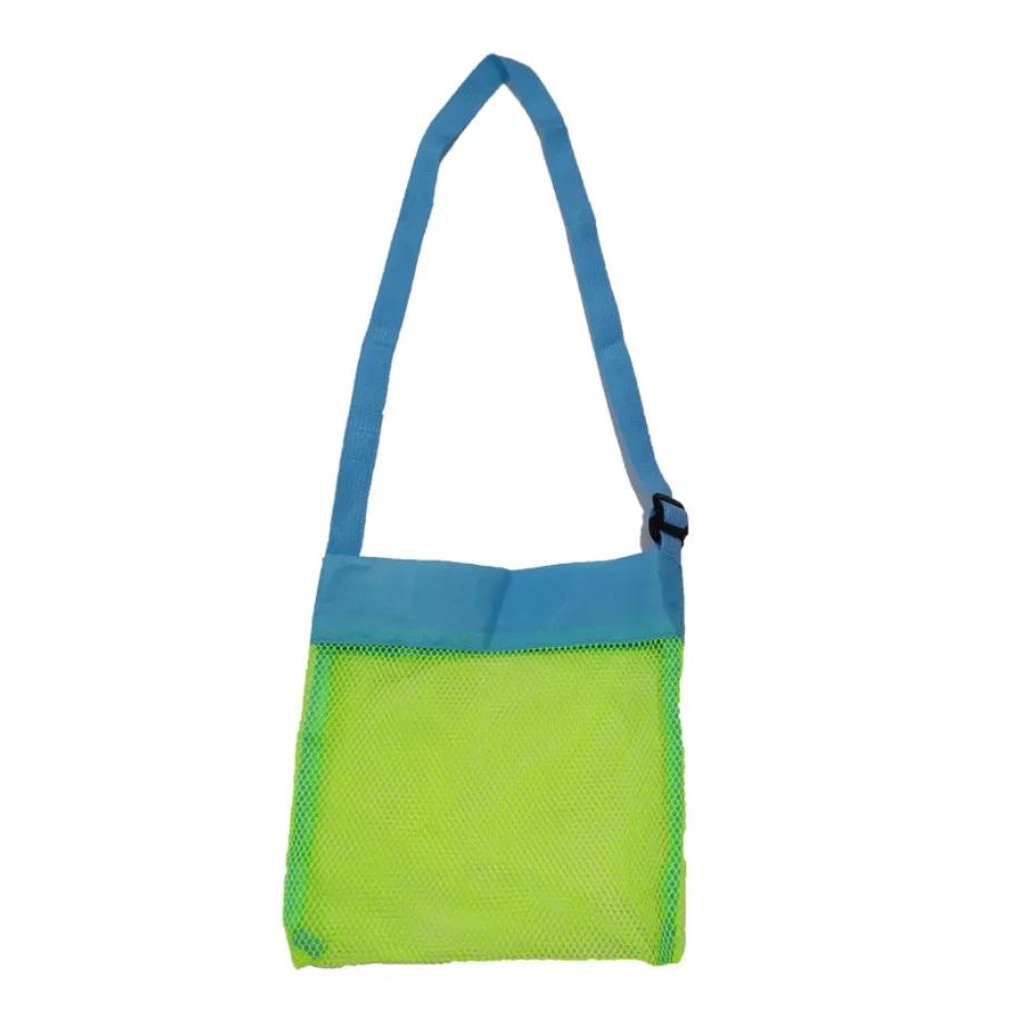 Children Sand Away Protable Mesh Bag Kids Bath Toys Storage Bags Swimming Large Beach Bag for Towels Women Cosmetic Makeup Bag