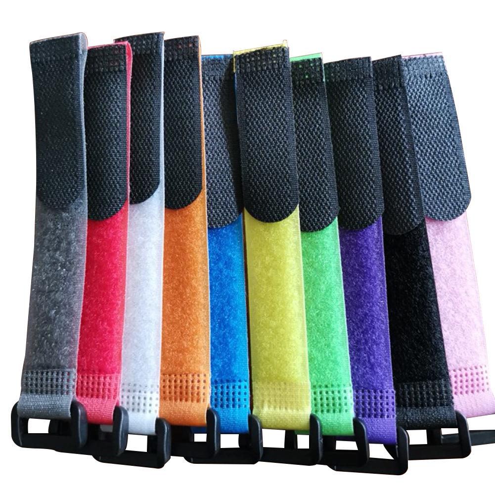 Velcro Fishing Rod Tie Strap Bundle Non-slip Buckle Zip Ties