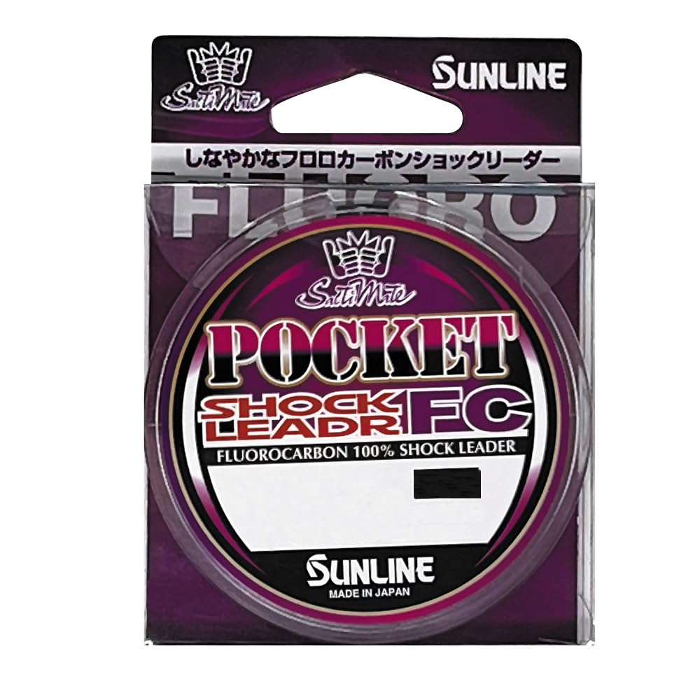 SUNLINE Saltimate Pocket Shock Leader FC 30m Clear #10