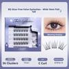 Sunflower Design False Eyelashes Easy to Use DIY Eyes Lashes New Eyelash Clusters  Daily Wear