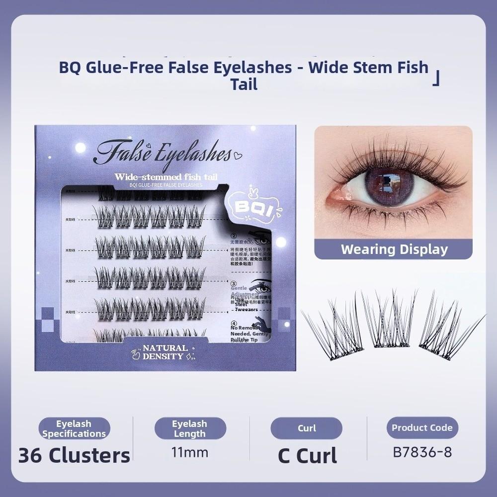 Sunflower Design False Eyelashes Easy to Use DIY Eyes Lashes New Eyelash Clusters Daily Wear
