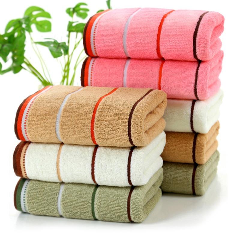 1PC Pure Cotton Towel Thickened Face Towel Household Face Towel Pure Cotton