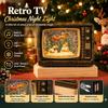 Water-Filled TV Night Light with Music Box