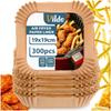 Air Fryer Fat-Free Paper Square Insert 19X19 Cm 300 Pcs.
