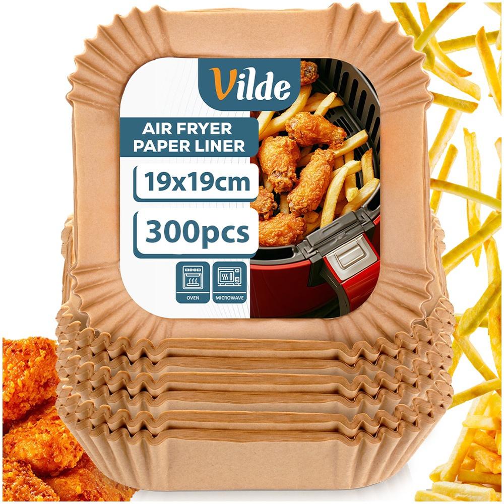 Air Fryer Fat-Free Paper Square Insert 19X19 Cm 300 Pcs.
