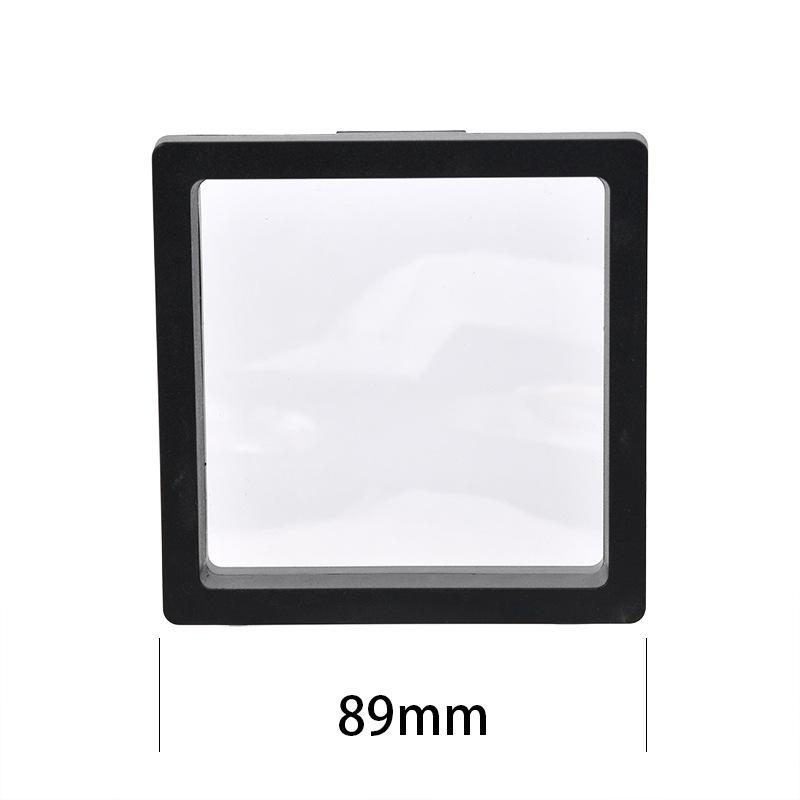 Anti-Oxidation Jewelry Box, PE Film Suspension Display Case, Dust-Proof Earring Storage Organizer