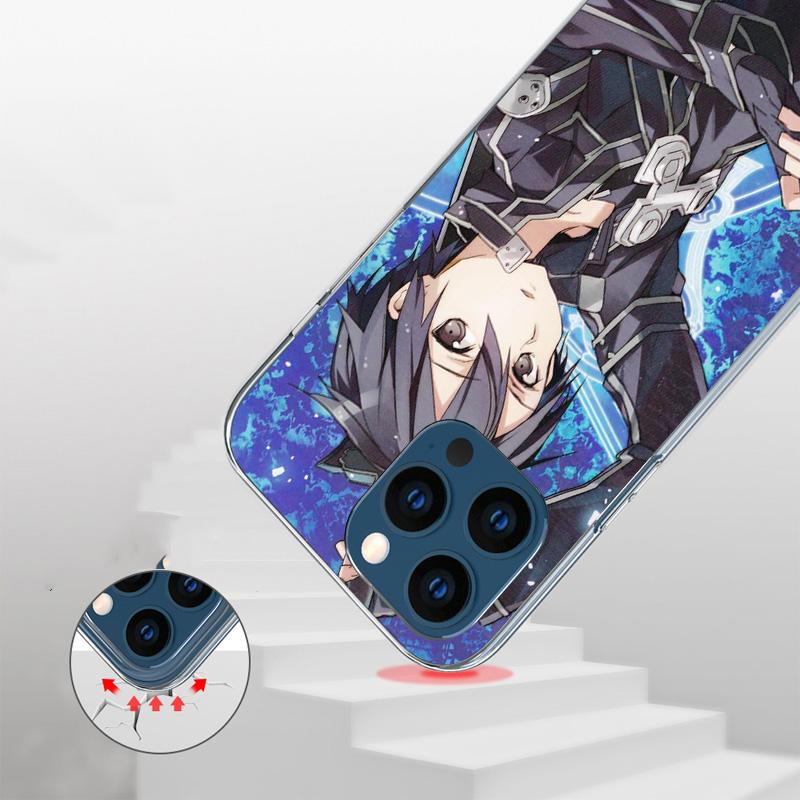 Sword Art Online Anime Phone Case For iPhone 17 Air 16 Pro Max 16E 15 + 14 Plus 11 12 13 Mini 7 8 SE Gift Print Cover Fundas 17