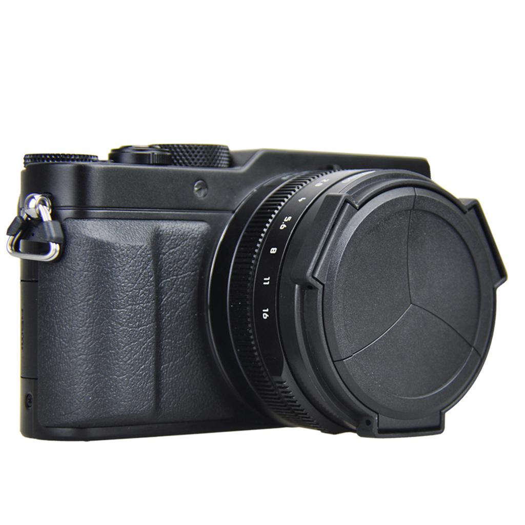 ALC LX100 Auto Lens Caps Self-Retaining Automatic Lens Protector for DMW LFAC1 Camera Essential Lens Cover