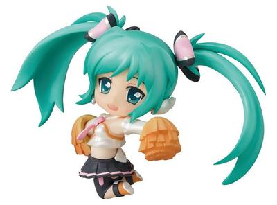 Quarterly Pixiv 08 Special Bonus Good Smile Company Nendoroid Petite Hatsune Miku Cheerful Vol. Item Ver. [VOCALOID]