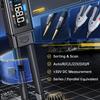 Professional Flows Tester Tool Using Kelvin Clip Technology ABS Bridge Meter Designs for Confined Space Measurement
