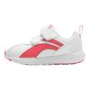 Li Ning Kids Sports Lifestyle Synthetic Leather Comfortable Simple Casual Shoes Kids Sneakers Standard-White Furong-Red YKAP148-6