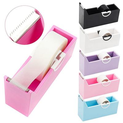 Držiak pásky na predlžovanie mihalníc Základňa Lepiaca páska na riasy Dávkovač vrúbľovania mihalníc Plastová rotujúca páska na strihanie Makeup Tool