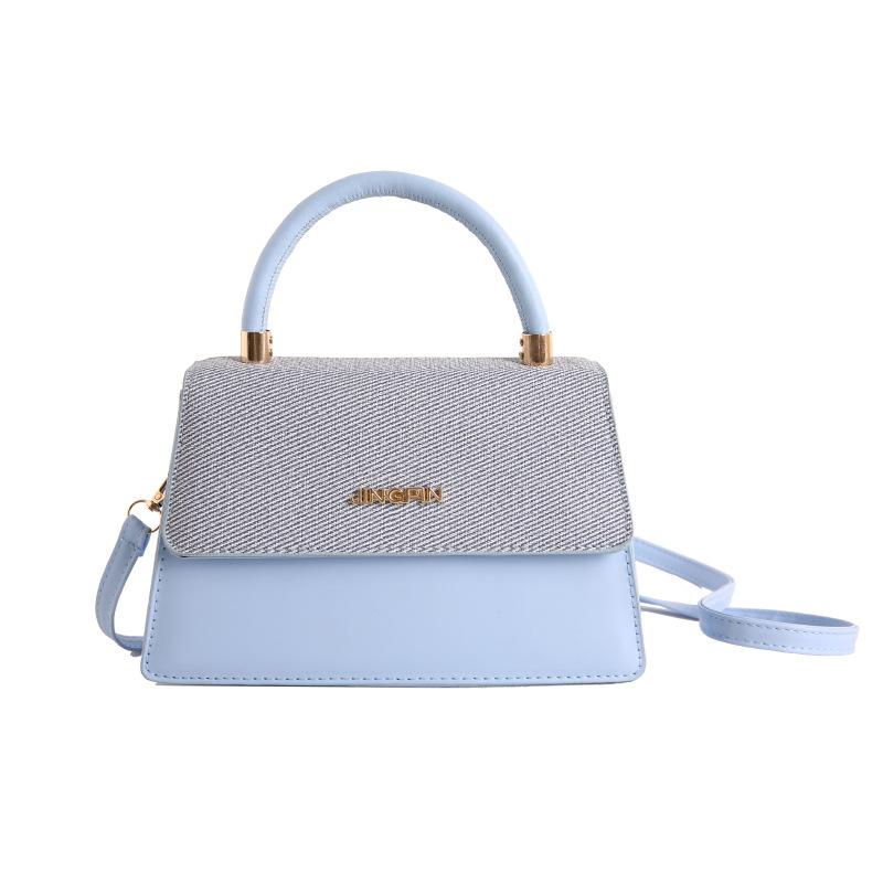 Spring new high-end texture trendy fashion portable small square bag niche versatile commuter messenger bag