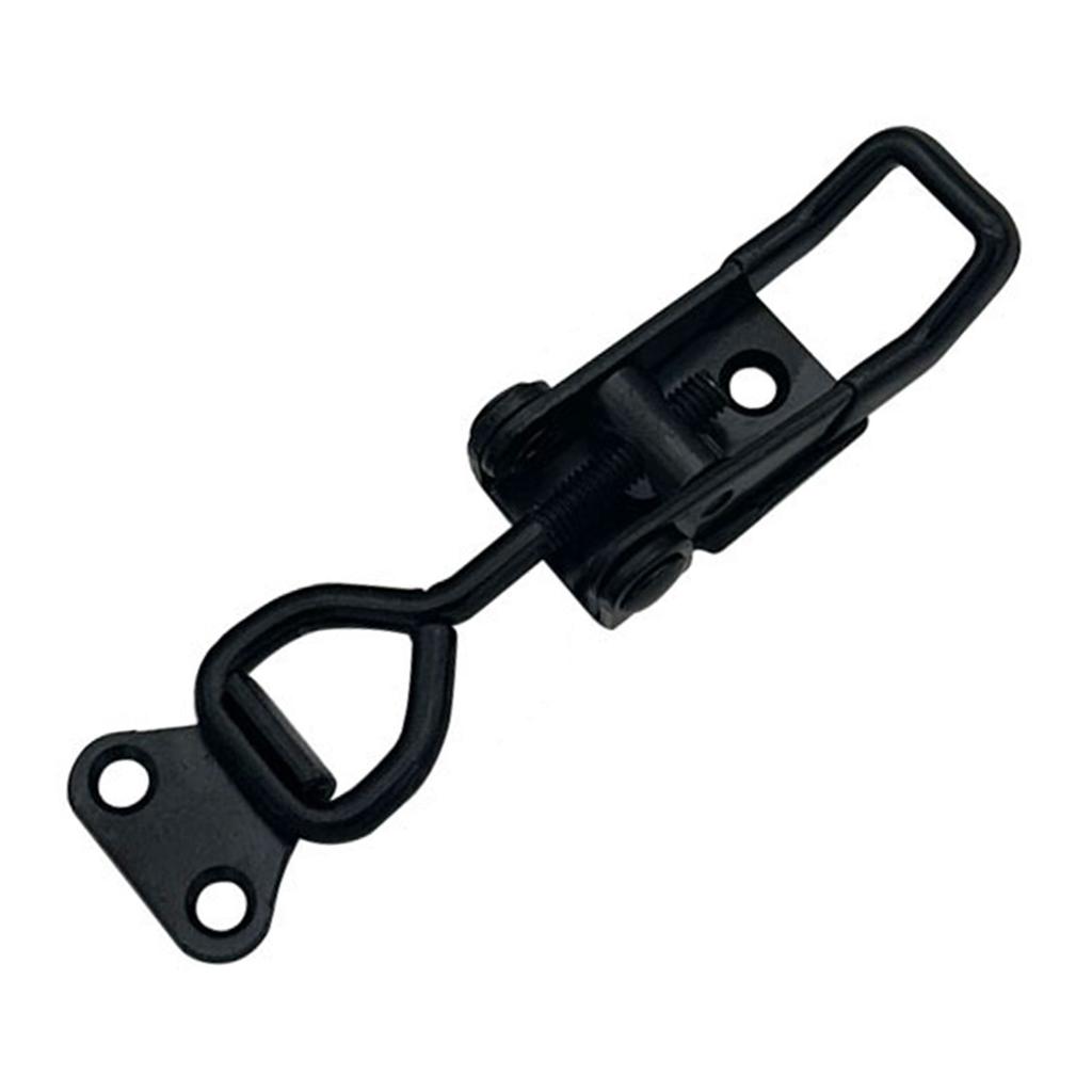 1Pc Toggle Latches Clamp Stainless Steel Pull Hasp Latches Large Hasp Clamp for Smoker Lid Jig Case Trunk Easy To Use