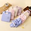 Koala Fleece Seamless Kids' Warm Suit: Brushed Thick Underwear for Autumn & Winter