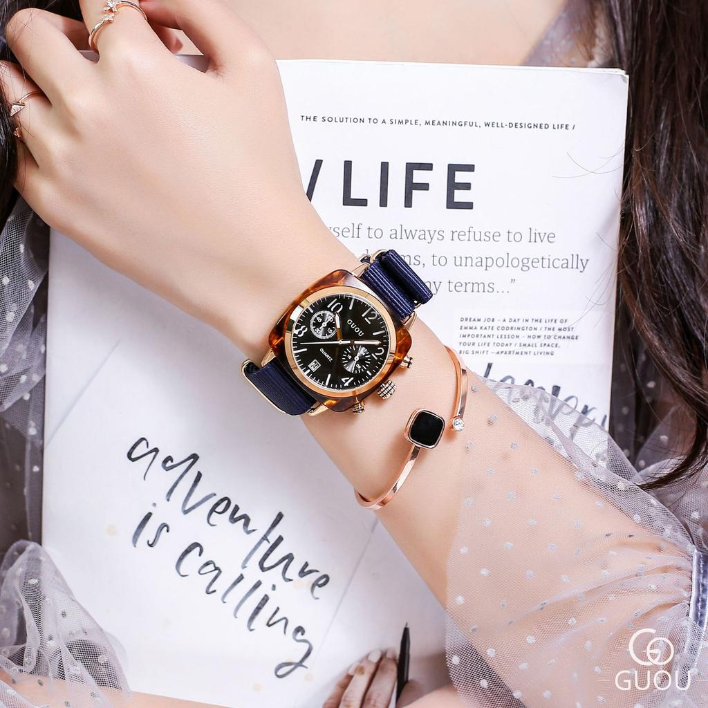 Women's Large Dial Watch Women's Waterproof Fashion Trend New Fashion Watch Watch