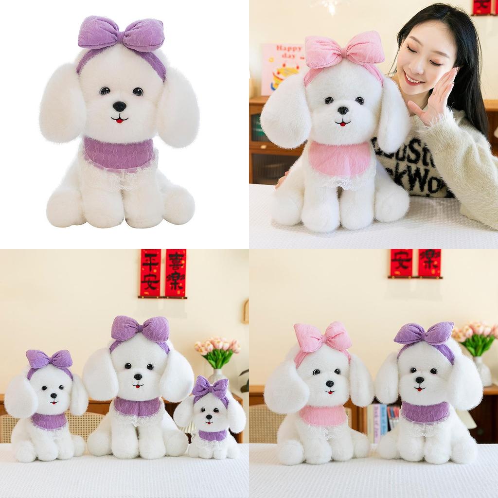 Adorable Plush Teddy Dog Stuffed Toy For Home Decor And Gift For Best Friends