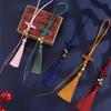 Colorful Tassels Keychain Pendant Phone Strap Chinese Knot Design Stylish Accessory For Keys Backpacks or Phones