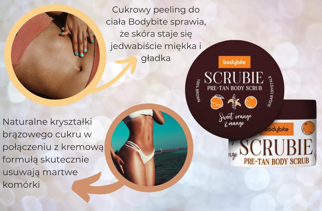 Bodybite Scrubie Scrub Peeling + Handschuh