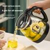 Gianxi  Glass Teapot High Temperature Resistant Thickened Single Pot Small Flower Tea Pot Water Kettle Filter Heat-Resistant