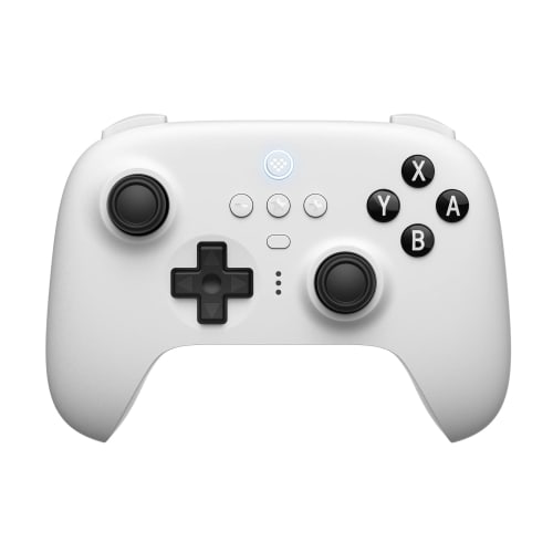 8bitdo Ultimate Bluetooth Controller with Charging Dock, Wireless Pro Controller for Switch, Windows, and Steam Deck (White)