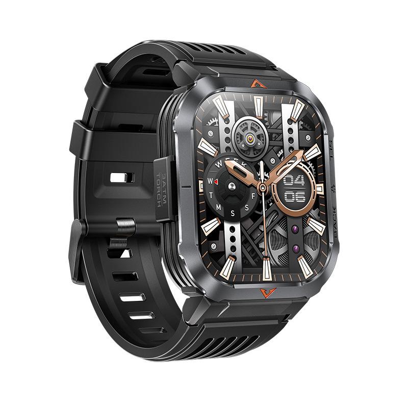 S50 Lighting Compass Smart Watch 2.02 Inch Screen IP67 Waterproof Video Call Android Sleep Tracker Fitness tracker Outdoor
